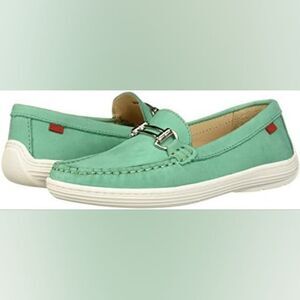 (S-4468)  Marc Joseph Lexington Turquise Nobuck Sz 10.5